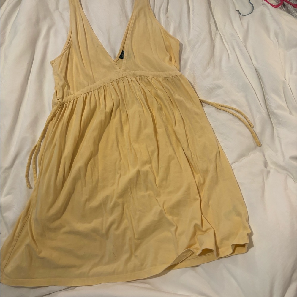 yellow summer dress